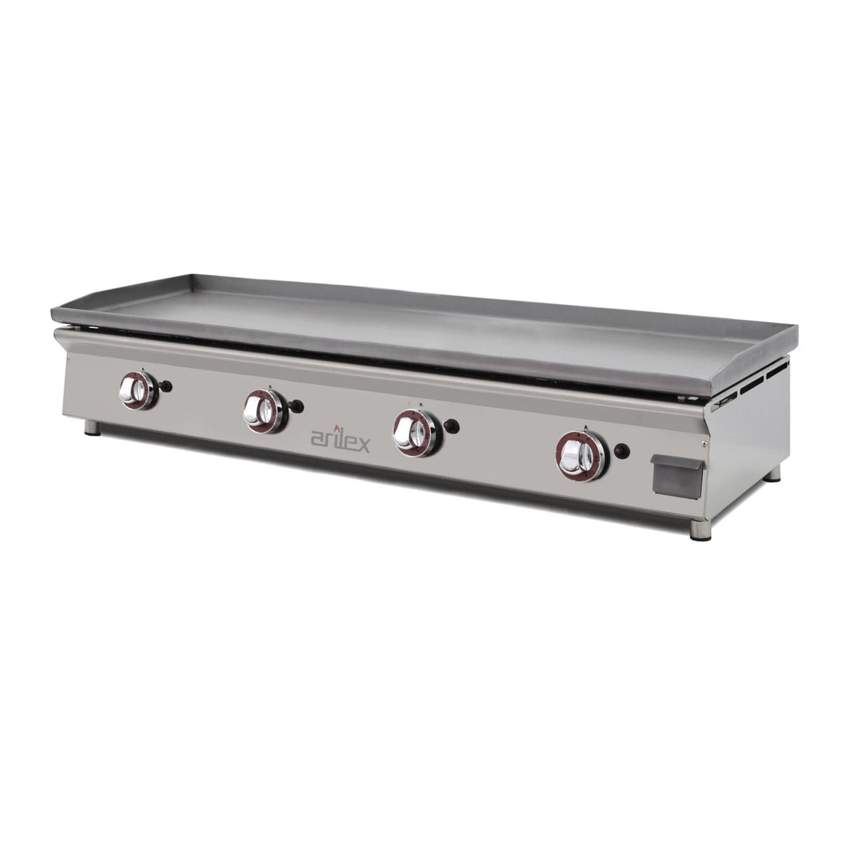 PLANCHA A GAS 120cm EN ACERO LAMINADO DE 6mm 120PGLN
