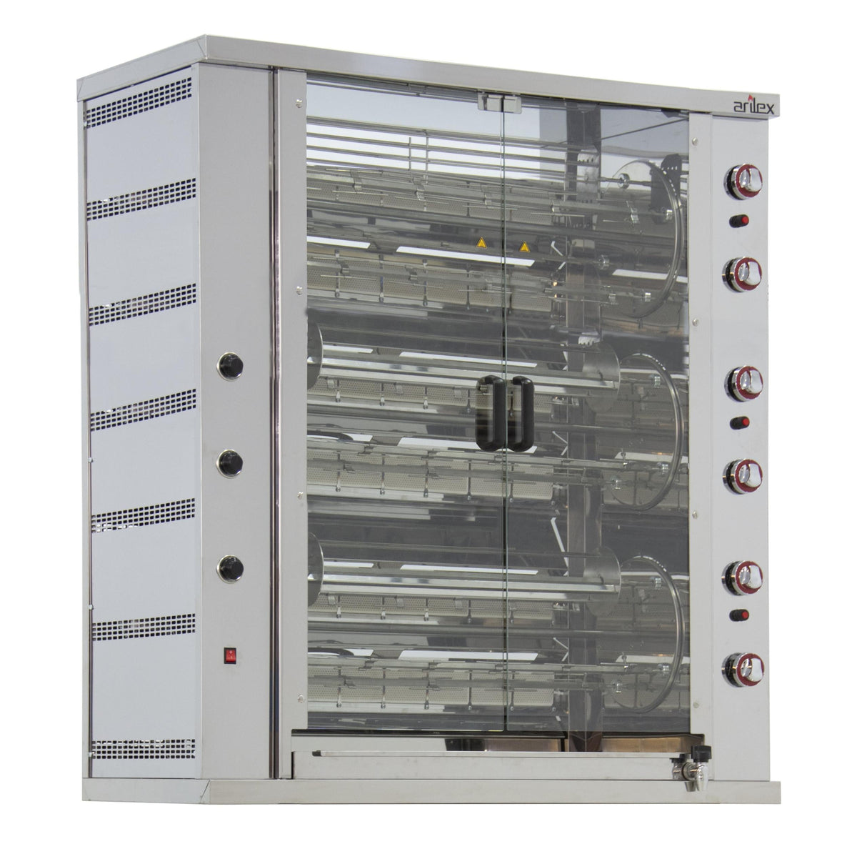 ASADOR A GAS ROTATIVO PLANETARIO DE 12 ESPADAS 12ASG-RP