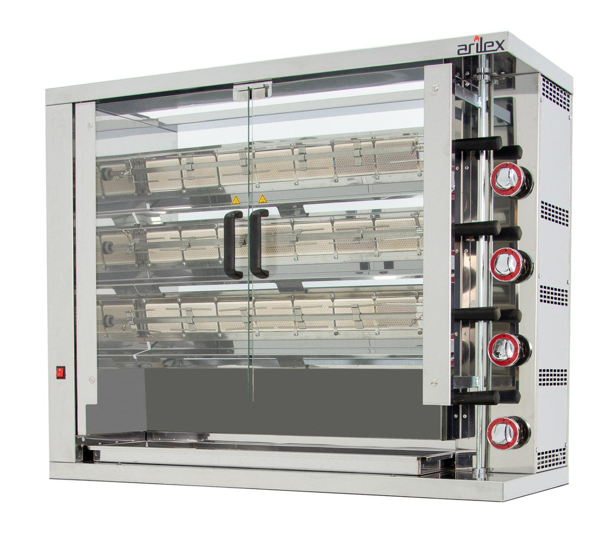 ASADOR VERTICAL A GAS DE 3 ESPADAS 3ASG