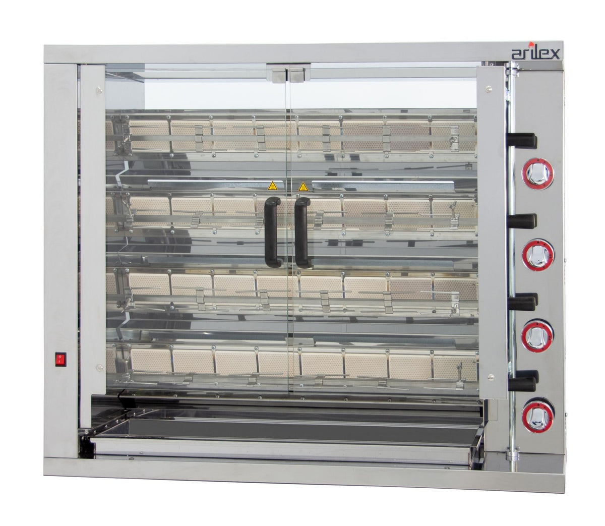 ASADOR VERTICAL A GAS DE 4 ESPADAS 4ASG