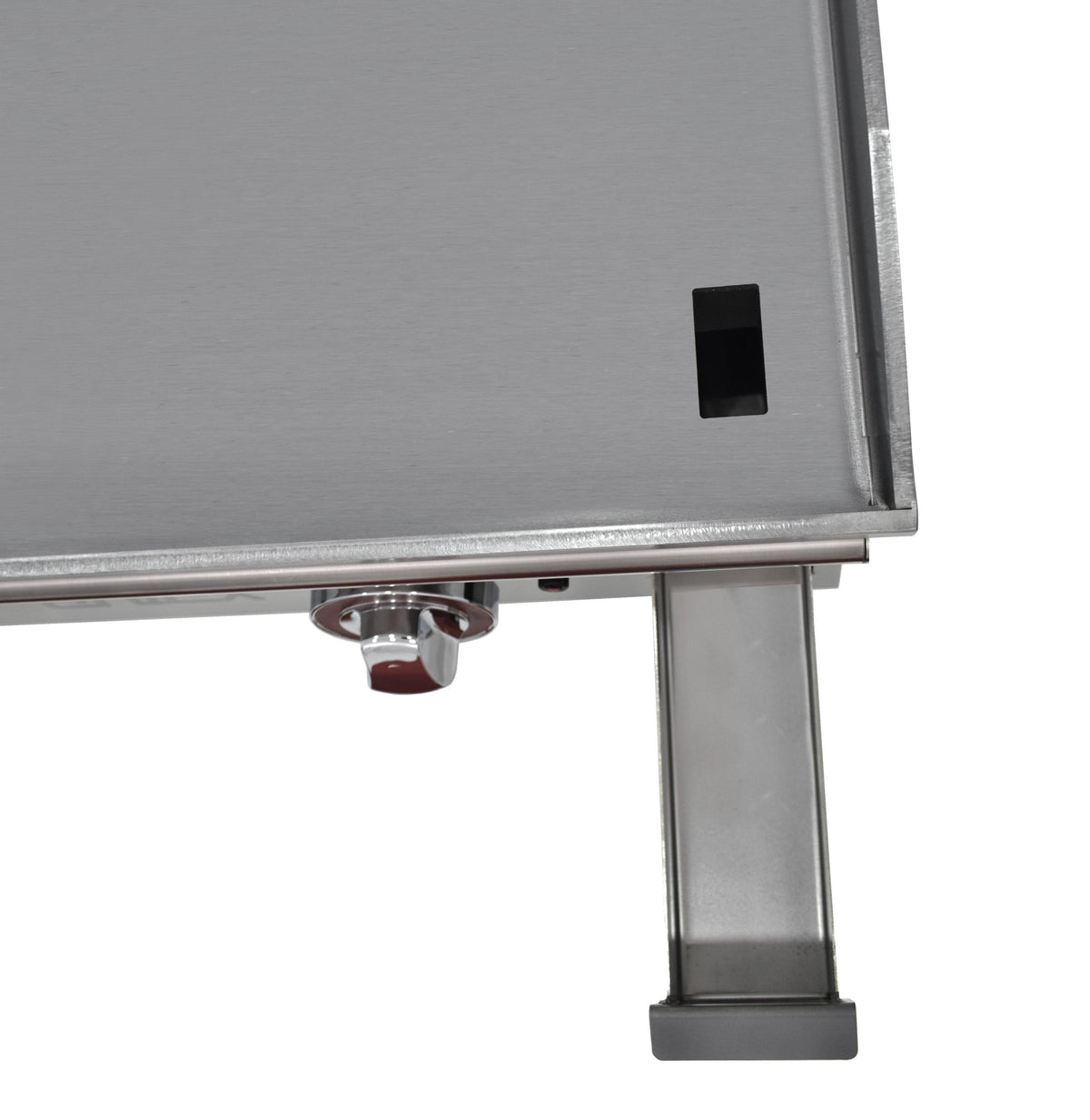 PLANCHA A GAS 60cm EN ACERO LAMINADO DE 6mm 60PGLN