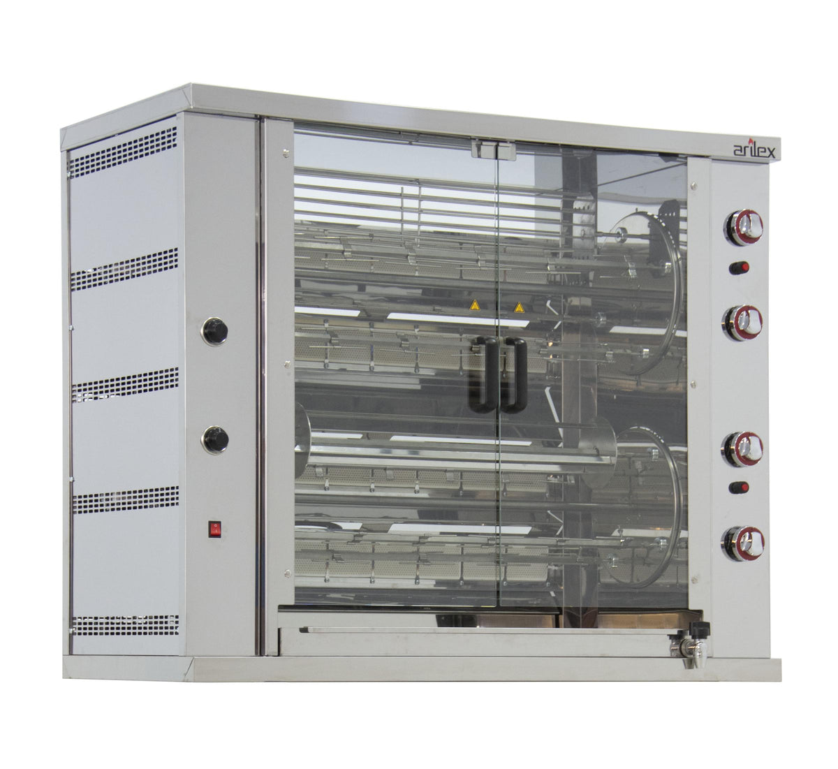 ASADOR A GAS ROTATIVO PLANETARIO DE 8 ESPADAS 8ASG-RP