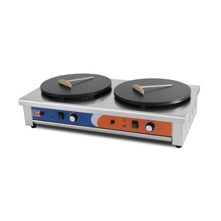 CREPERA ELÉCTRICA DOBLE 3+3KW 890X490X220H MM PEKÍN EC-2