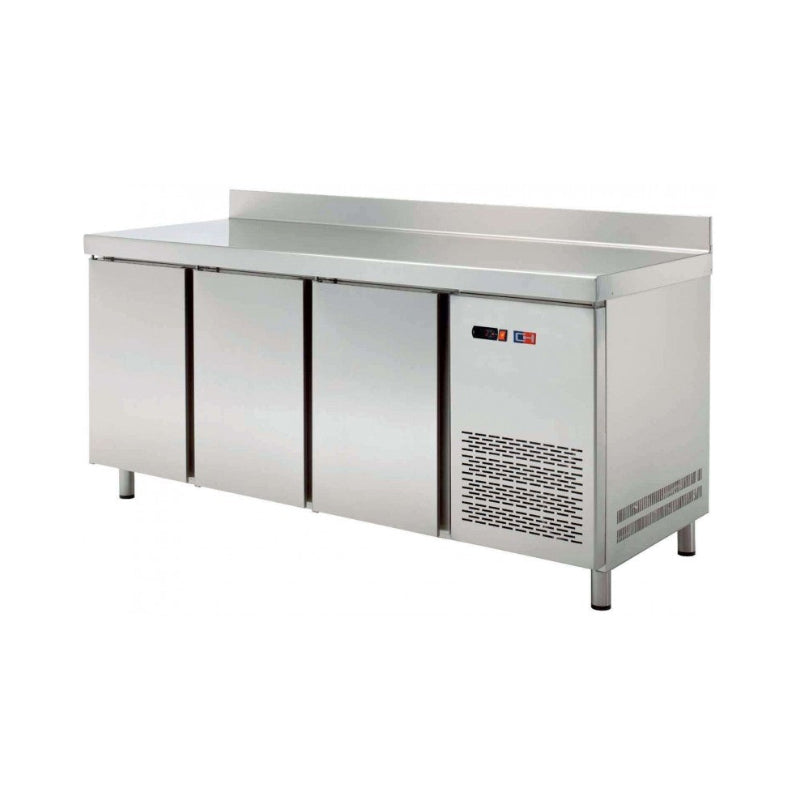 CLIMAHOSTELERIA - MESA SNACK MANTENIMIENTO CONGELADOS 3 PUERTAS FONDO 600 MCCH-200