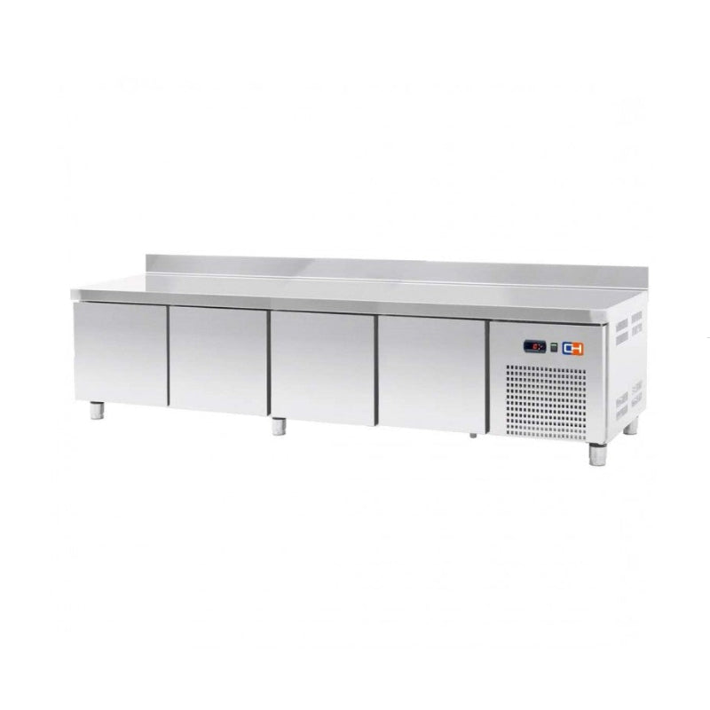 MESA BAJA GN/1 REFRIGERADA 4 PUERTAS FONDO 700 DE 2242 X700 X600H MM CORDOBA TRCHB-225