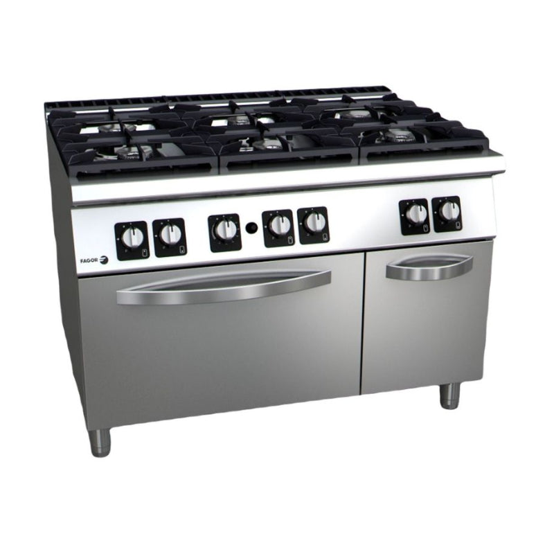 FAGOR - COCINA C-G961 6 FUEGOS CON HORNO