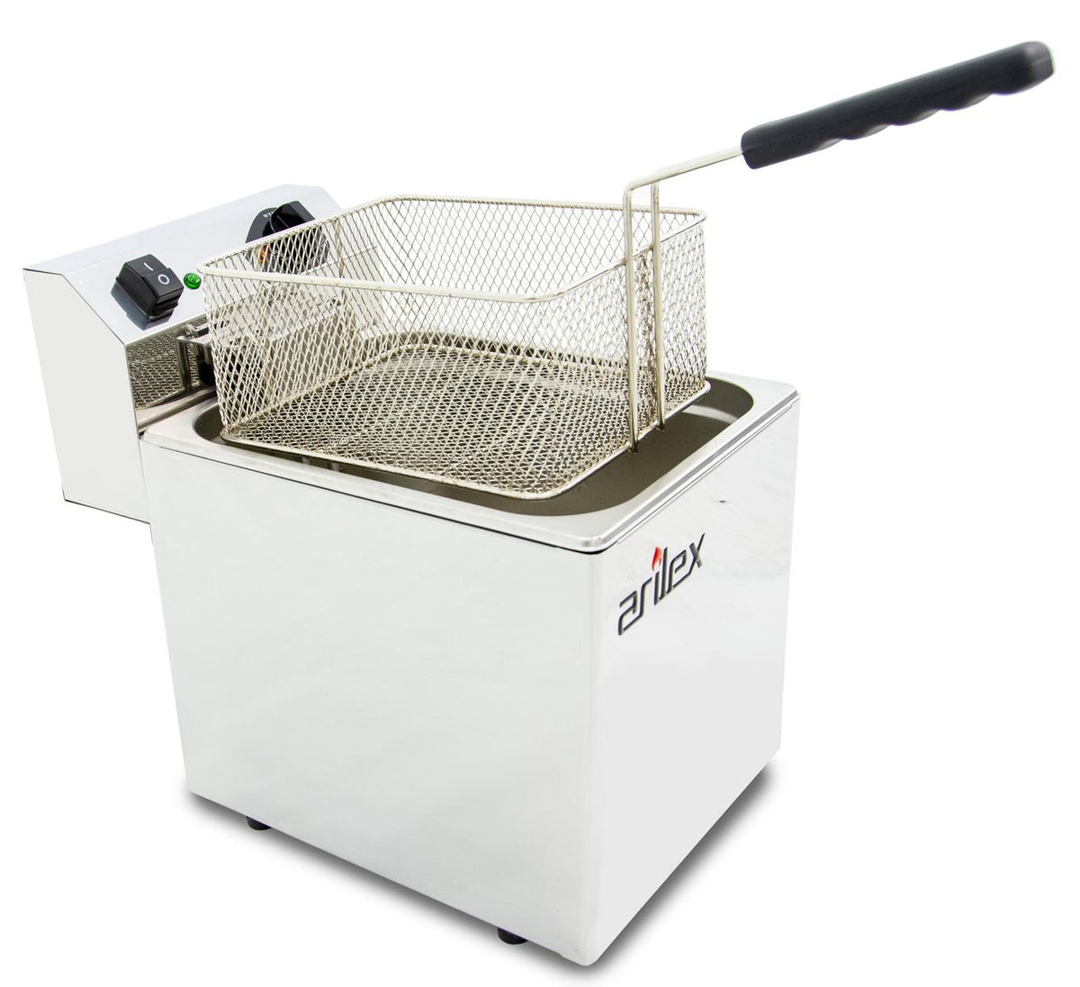 FREIDORA ELÉCTRICA EVOLUTION SIN GRIFO 10 LITROS CON CONTACTOR (3,5kw MONOFÁSICA) EVO10