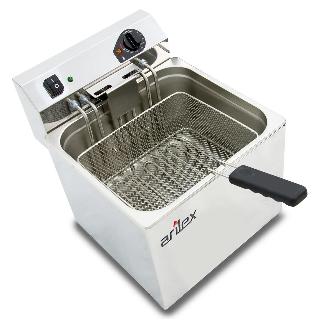 FREIDORA ELÉCTRICA EVOLUTION SIN GRIFO 12 LITROS CON CONTACTOR (7,5kw TRIFÁSICA) EVO12TR