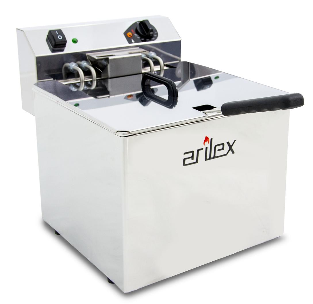 FREIDORA ELÉCTRICA EVOLUTION SIN GRIFO 12 LITROS CON CONTACTOR (7,5kw TRIFÁSICA) EVO12TR