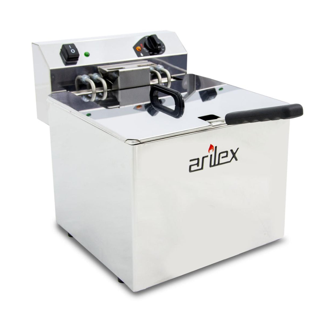 FREIDORA ELÉCTRICA EVOLUTION SIN GRIFO 12 LITROS CON CONTACTOR (7,5kw TRIFÁSICA) EVO12TR