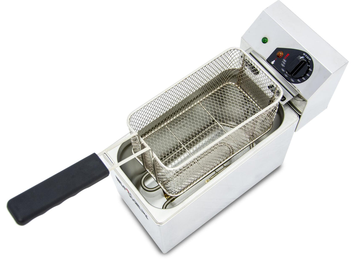 FREIDORA ELÉCTRICA EVOLUTION SIN GRIFO 5 LITROS (3kw MONOFÁSICA) EVO5