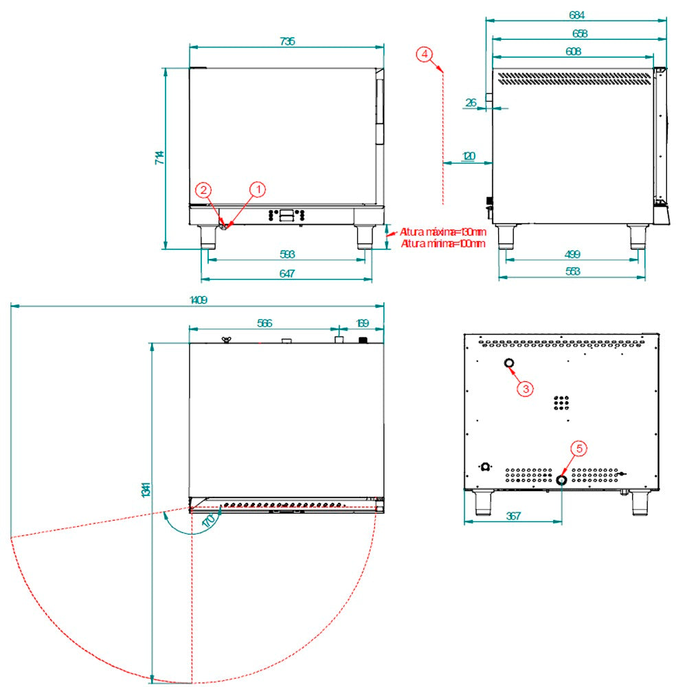 FM - HORNO REGENERADOR DIGITAL RG 611 V2.4