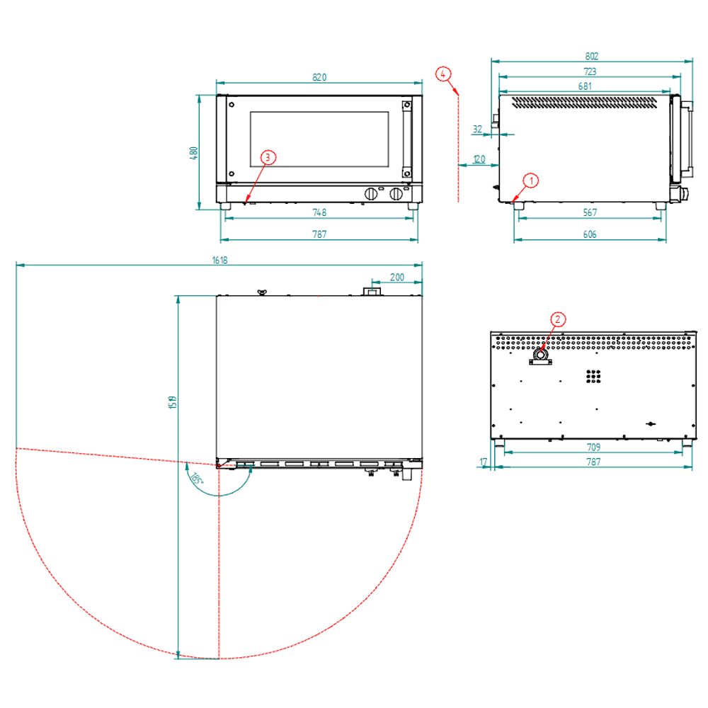 FM - HORNO CONVECCIÓN RXL 603 H