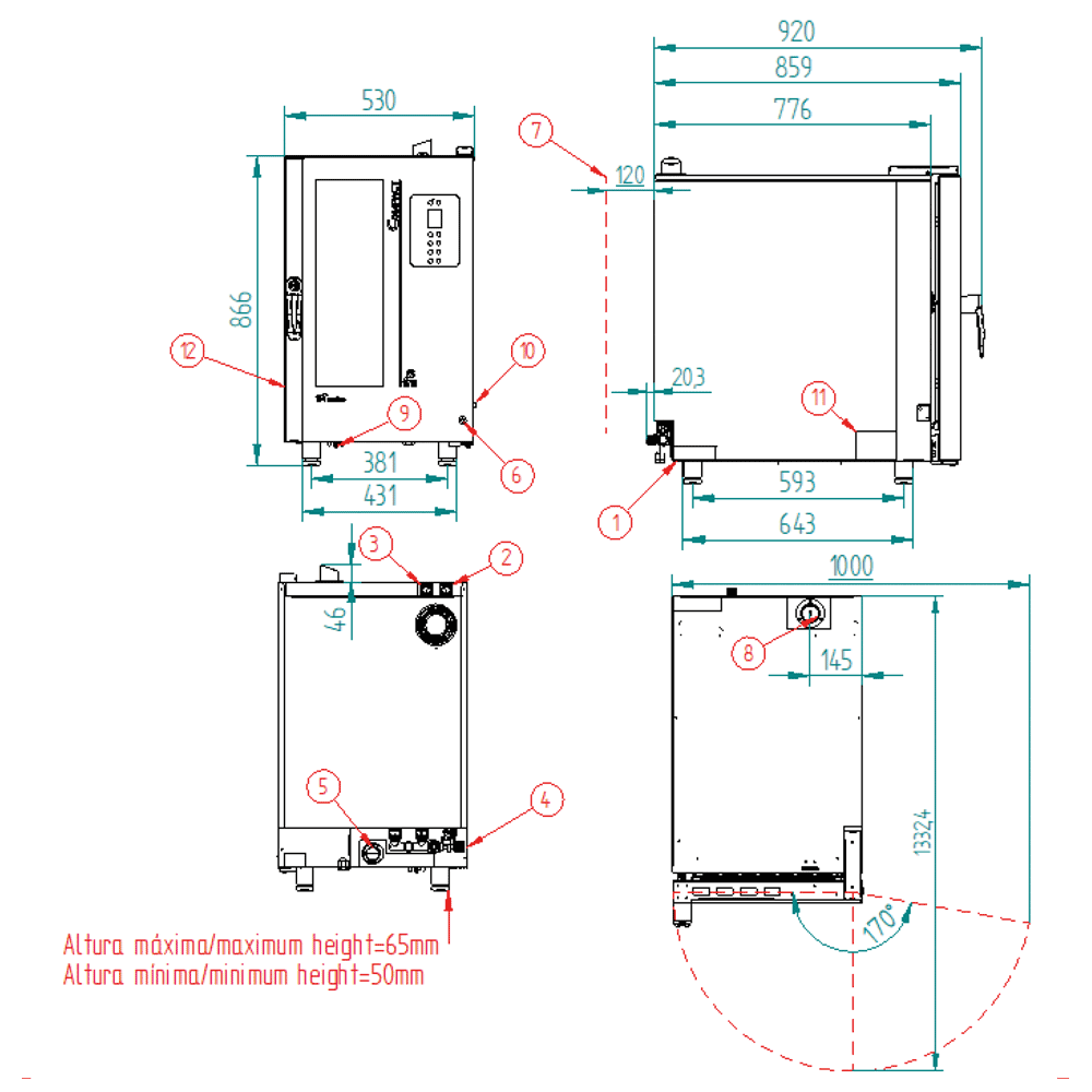 FM - HORNO MIXTO STC 1011 V2.4