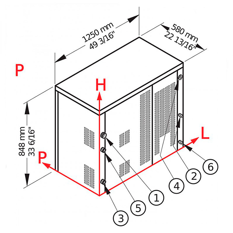 BREMA - MÁQUINA HIELO C300