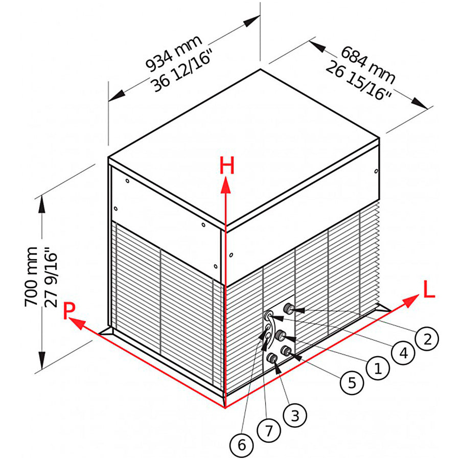 BREMA - MÁQUINA HIELO G 1000