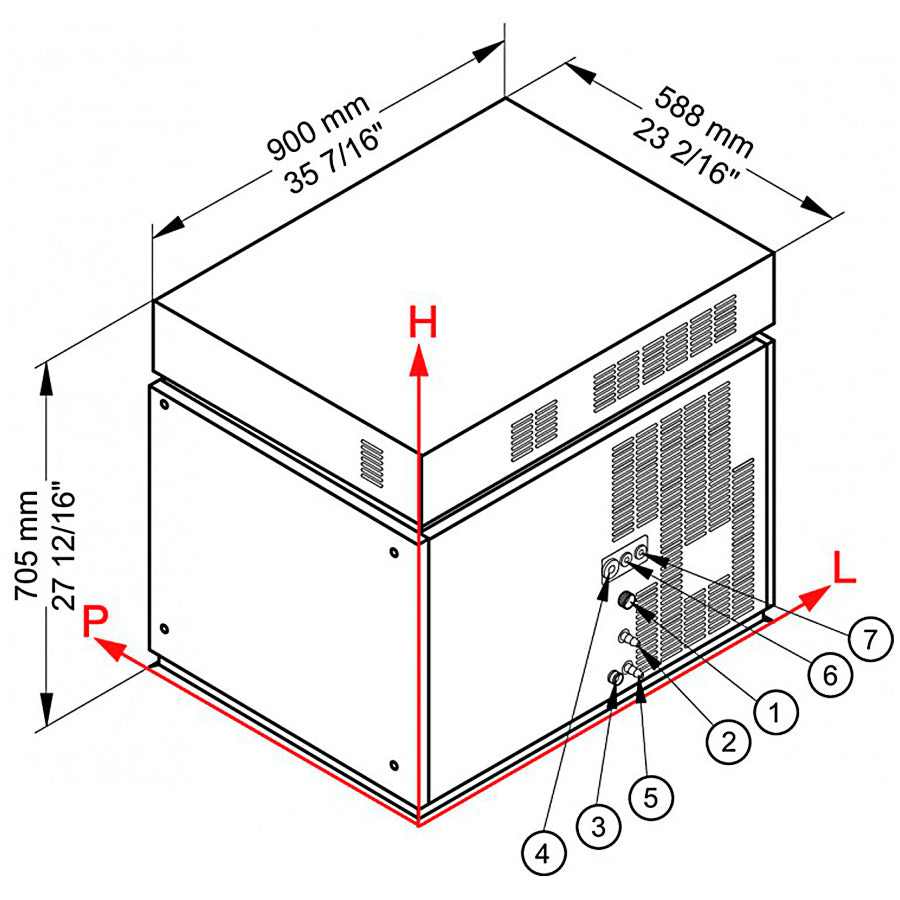 BREMA - MÁQUINA HIELO MUSTER350