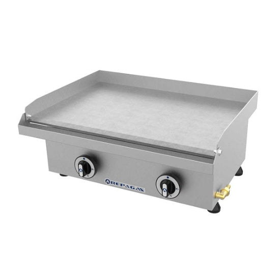 REPAGAS - PLANCHA DE ACERO SNACK LINE SERIE 440 PG-600 ECO