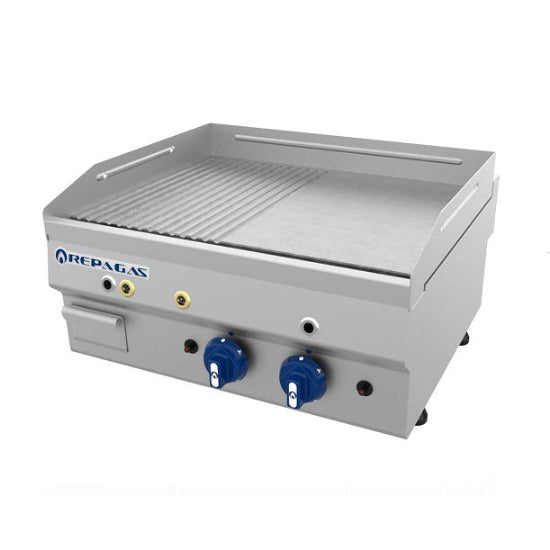 REPAGAS - PLANCHA SERIE 550 SNACK PG-650-LR GAS