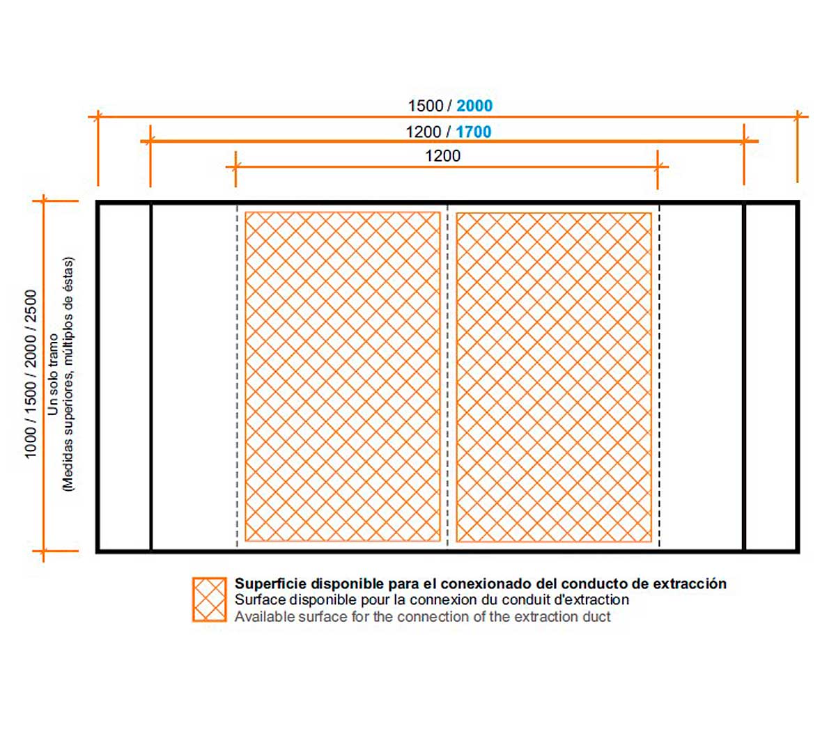 ALTEX - CAMPANA CENTRAL ECO 150