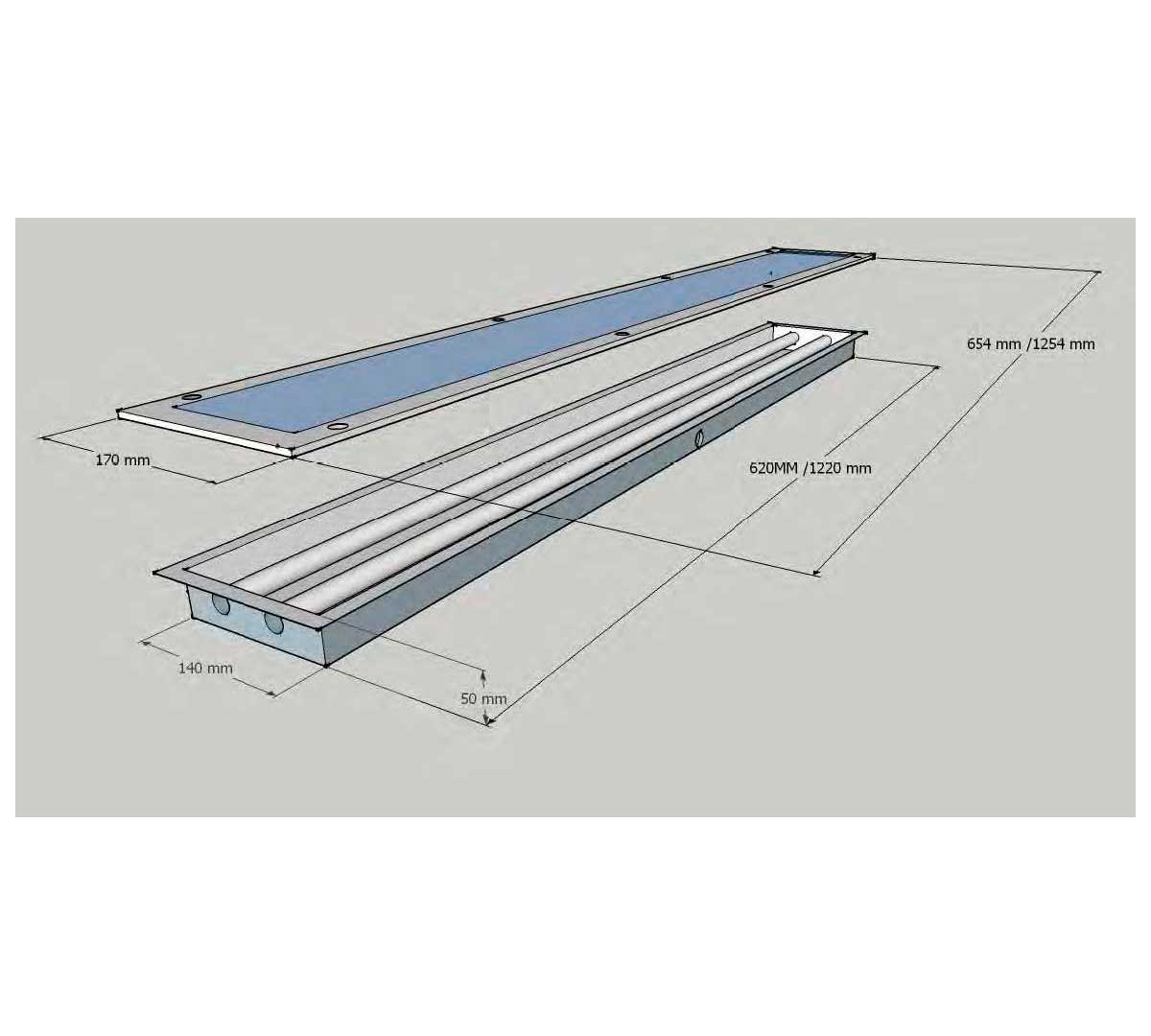 ALTEX - LÁMPARA LED ENCASTRADA
