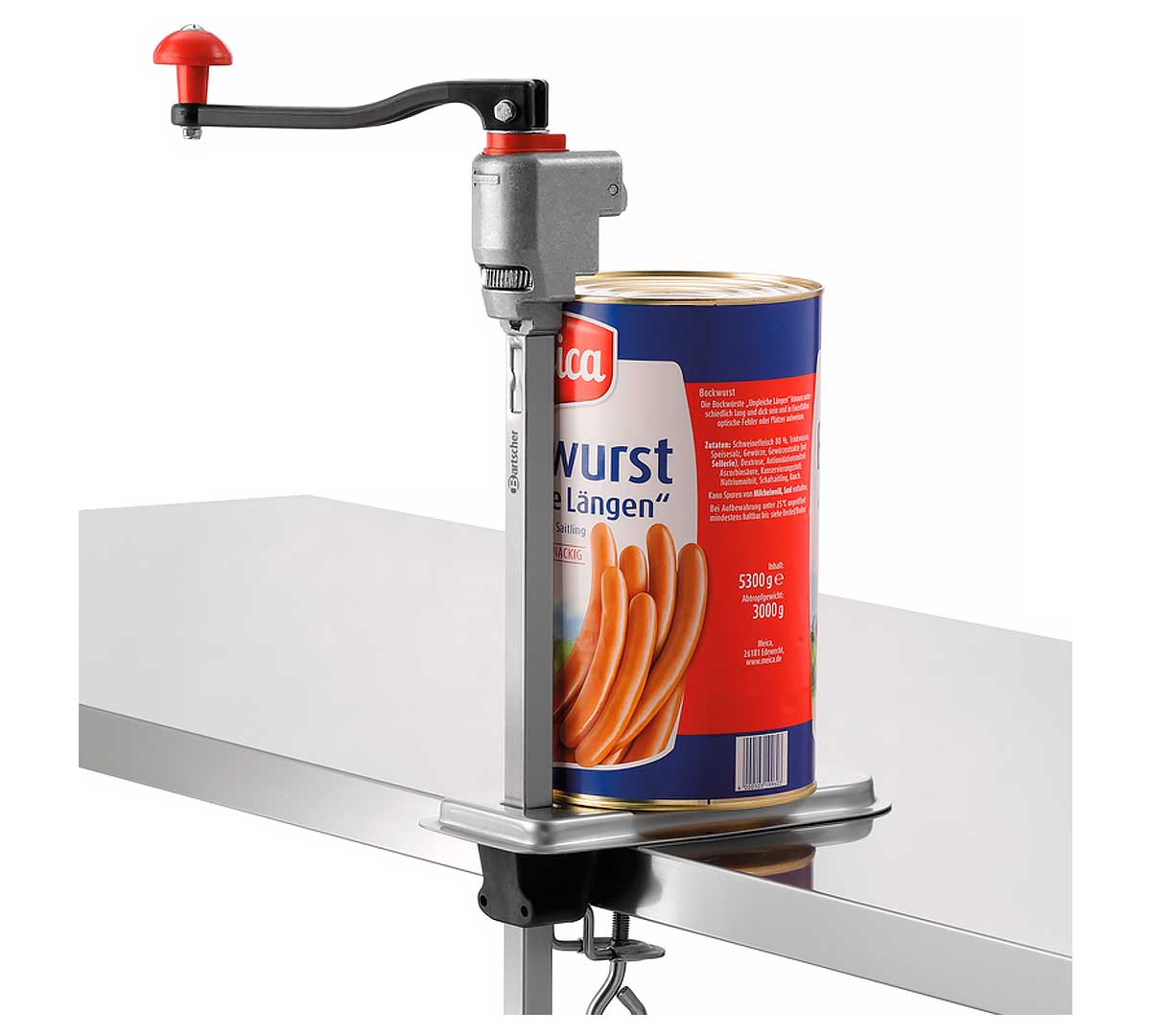 BARTSCHER - ABRELATAS KB565 - ACERO INOXIDABLE - ALTURA 78CM