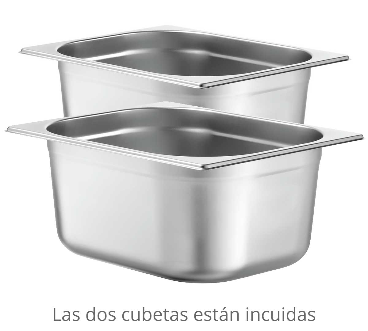 BARTSCHER - BAÑO MARÍA 212-150 FONDO 54 CM - CAPACIDAD 2 GN 1/2