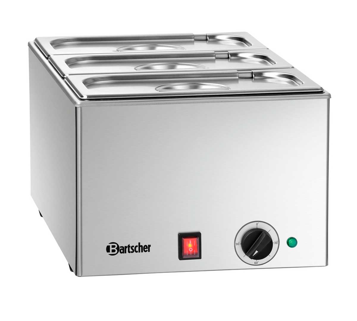 BARTSCHER - BAÑO MARÍA 313-150 FONDO 54 CM - CAPACIDAD 3 GN 1/3