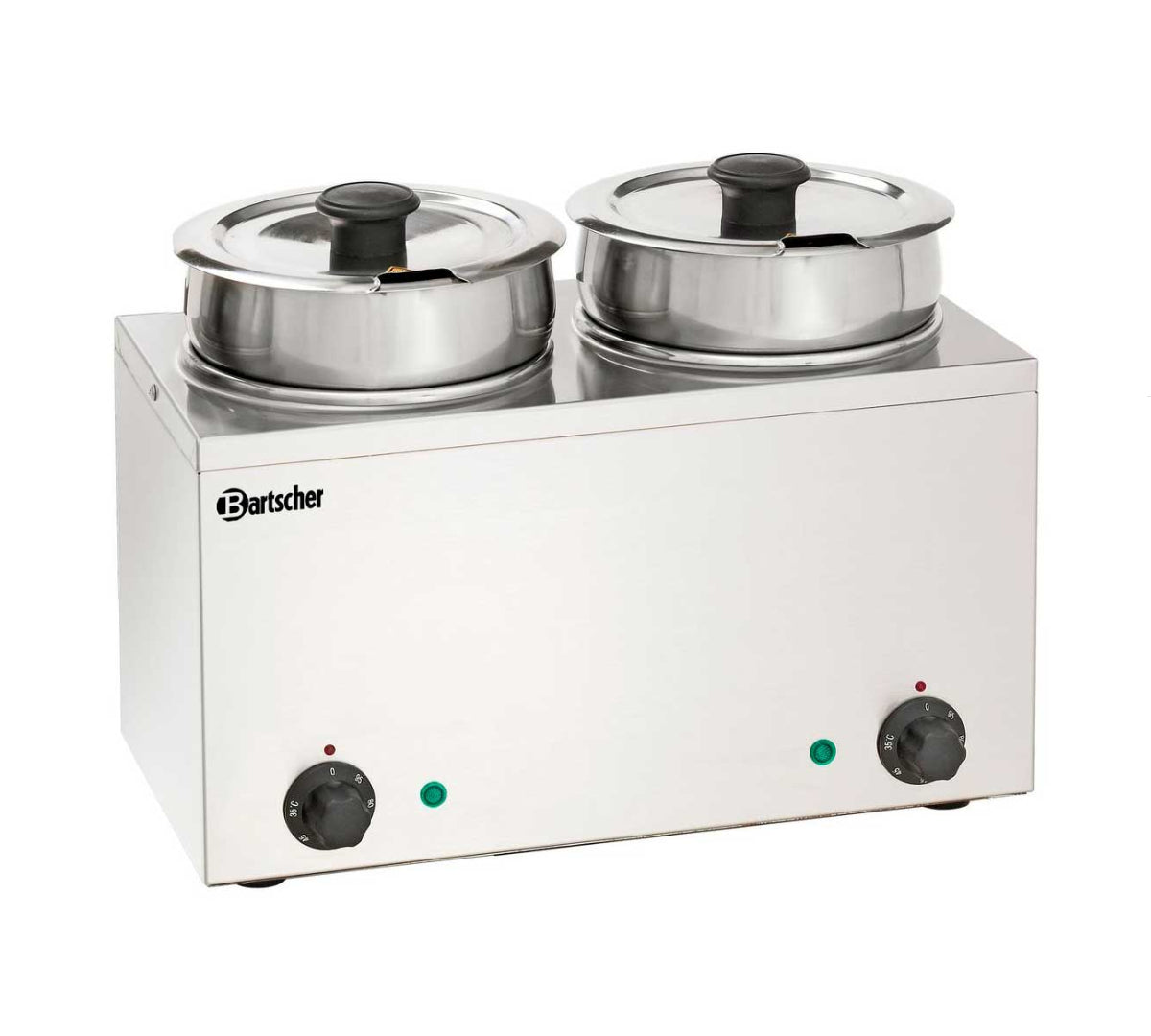 BARTSCHER - BAÑO MARÍA HOTPOT 2 OLLAS DE 3,5 LITROS