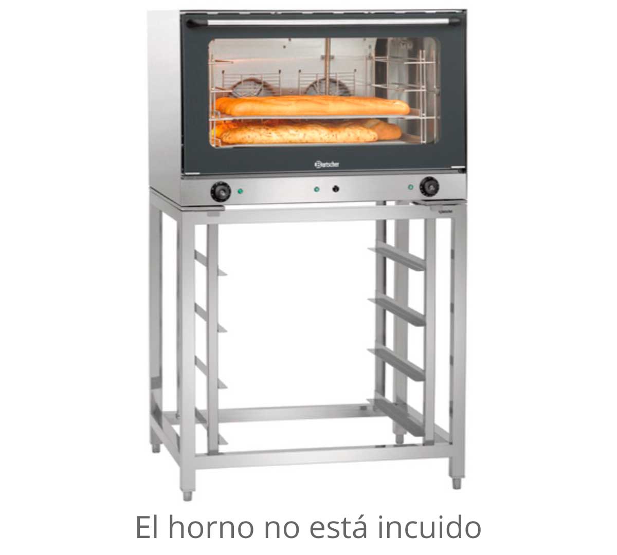 BARTSCHER - BASTIDOR INFERIOR AT40 - 4 BANDEJAS 60x40CM