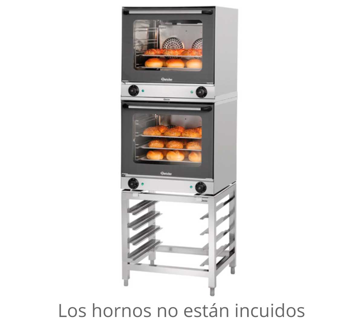 BARTSCHER - BASTIDOR INFERIOR AT90-120VR 4 BANDEJAS 43,8x31,5CM