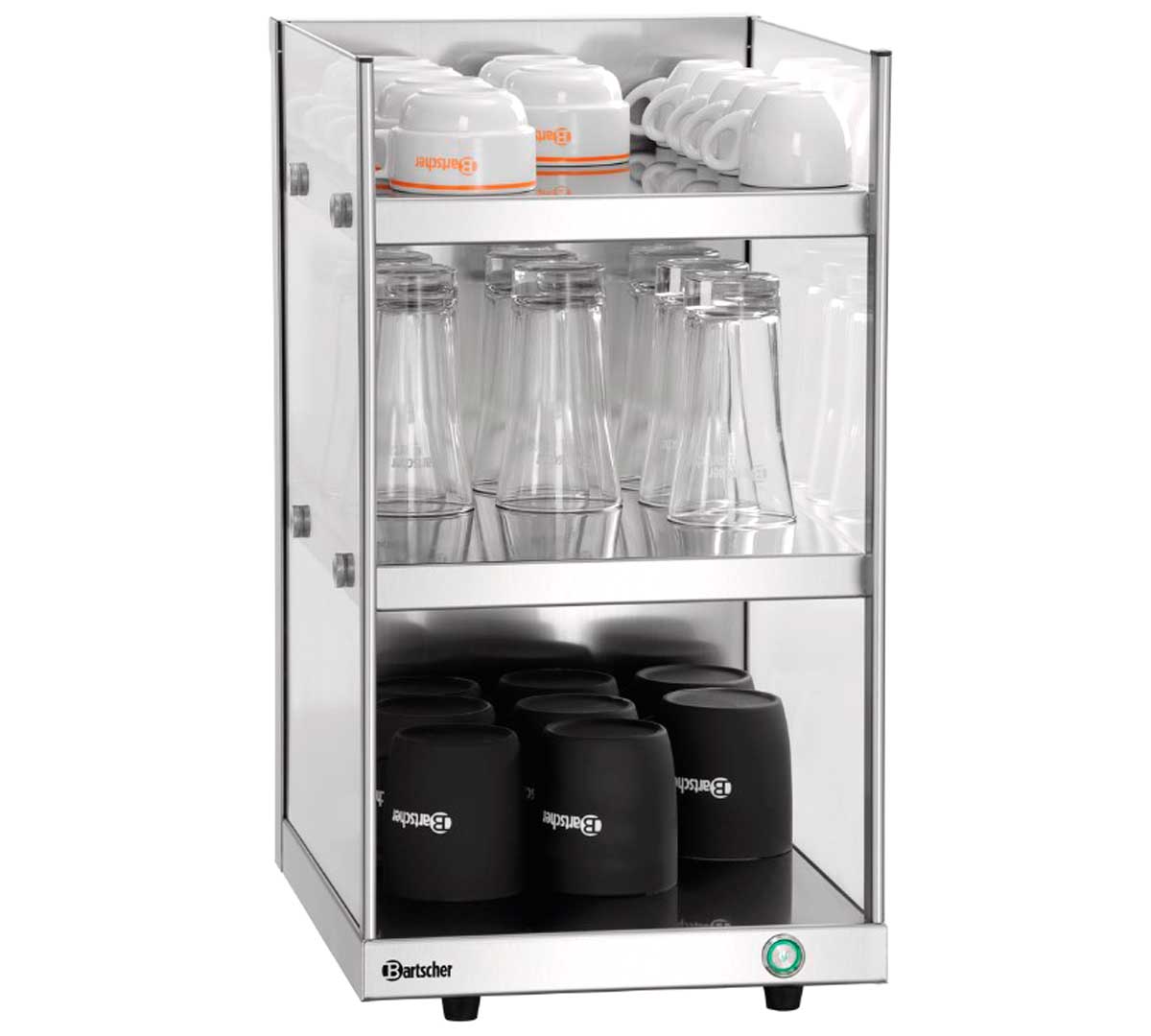 BARTSCHER - CALIENTA TAZAS TA1440 - CAPACIDAD 103 TAZAS