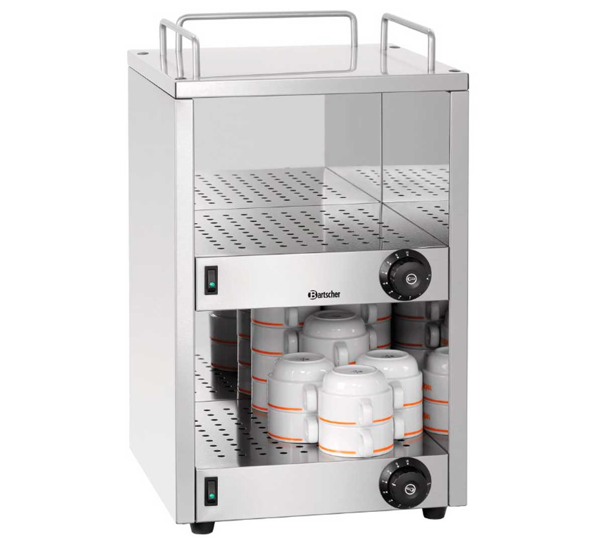 BARTSCHER - CALIENTA TAZAS TA720 - CAPACIDAD 72 TAZAS