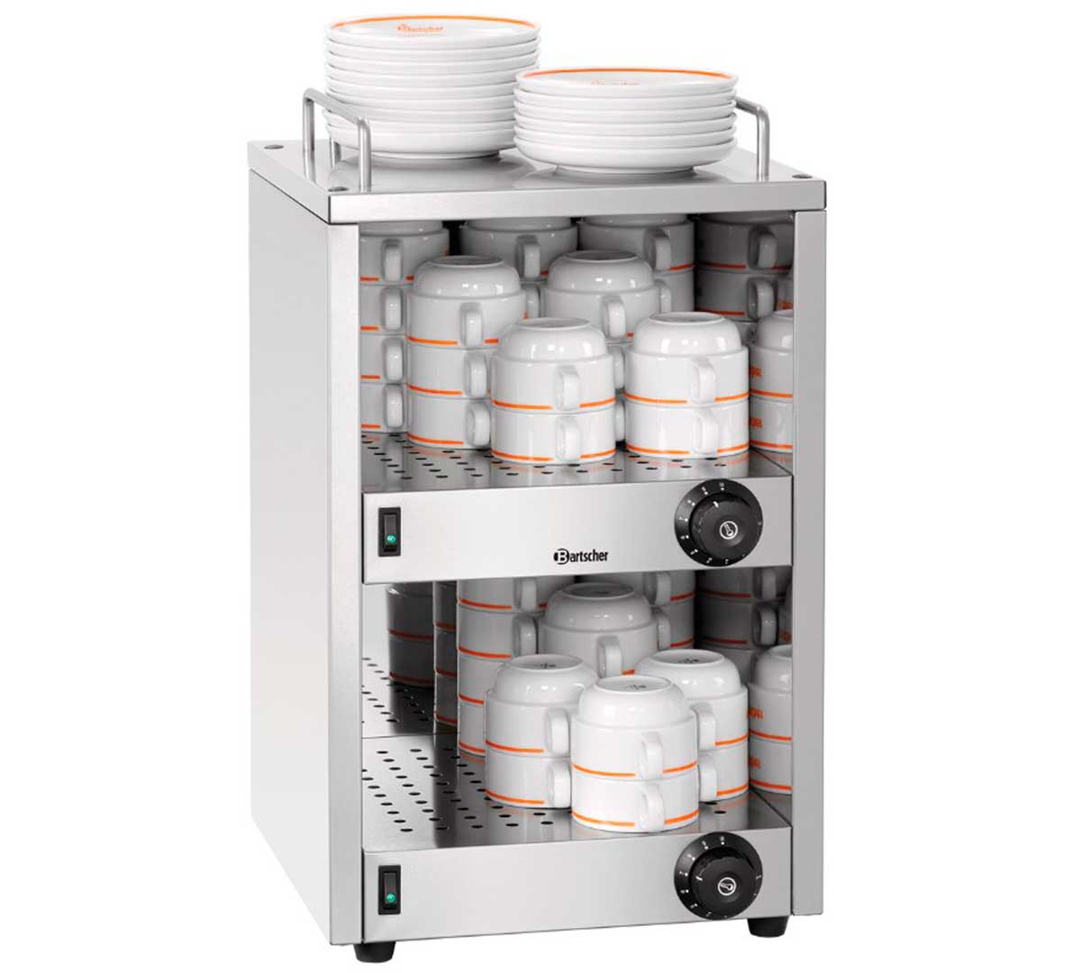 BARTSCHER - CALIENTA TAZAS TA720 - CAPACIDAD 72 TAZAS