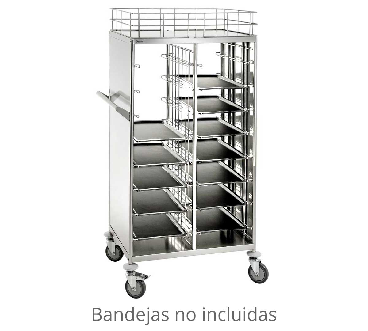 BARTSCHER - CARRO PORTA BANDEJAS TT1600 - 16 BANDEJAS