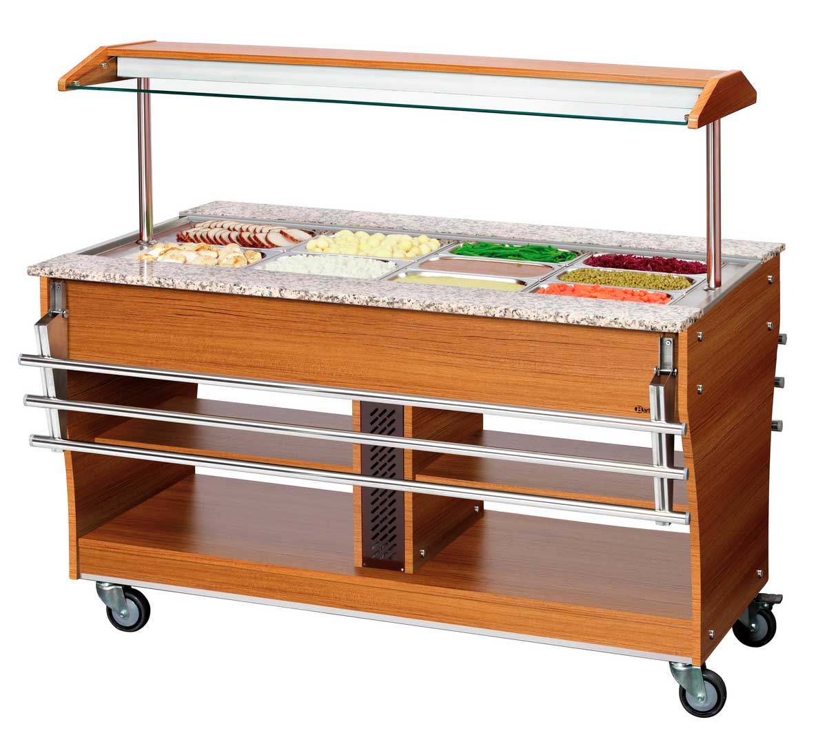 BARTSCHER - CARRO BUFFET BAÑO MARÍA 120x88x137CM