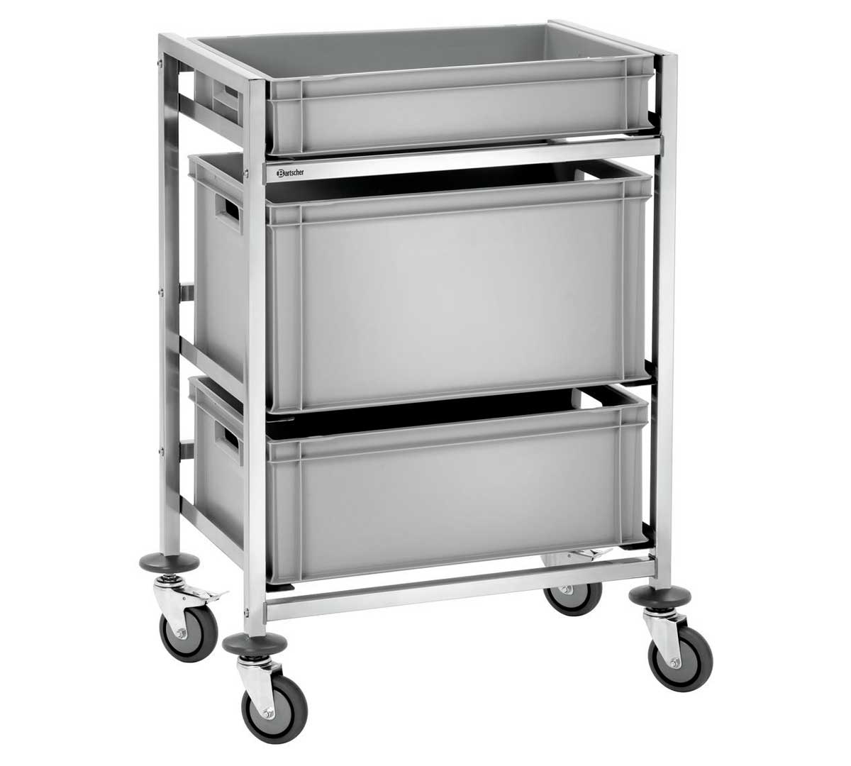 BARTSCHER - CARRO PARA CAJAS AK300 - 3 RANURAS DE INSERCIÓN