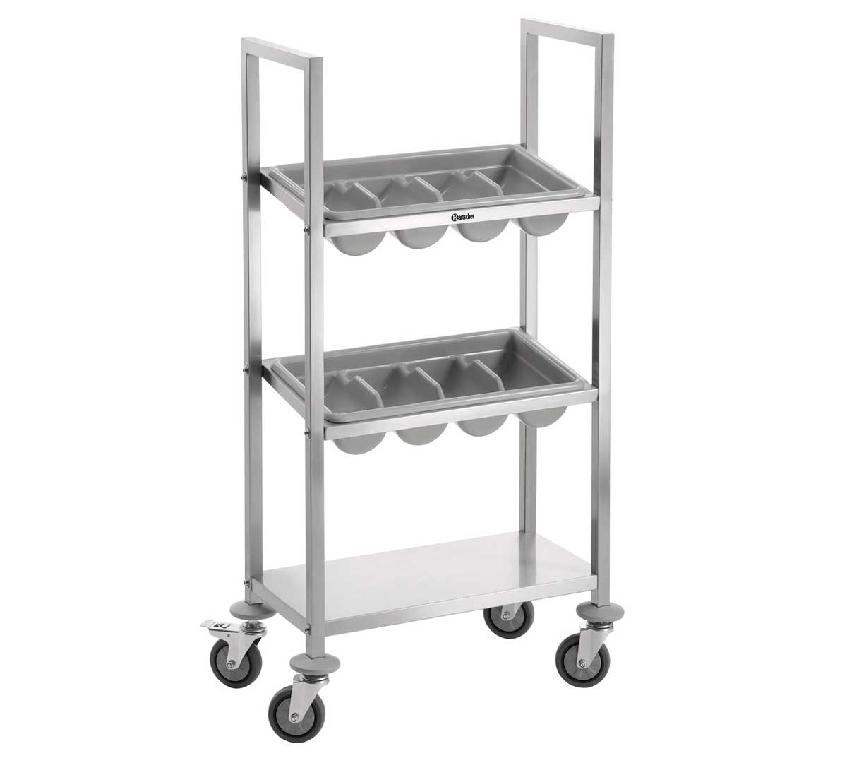 BARTSCHER - CARRO DE CUBIERTOS TBST200 - 3 ESTANTES