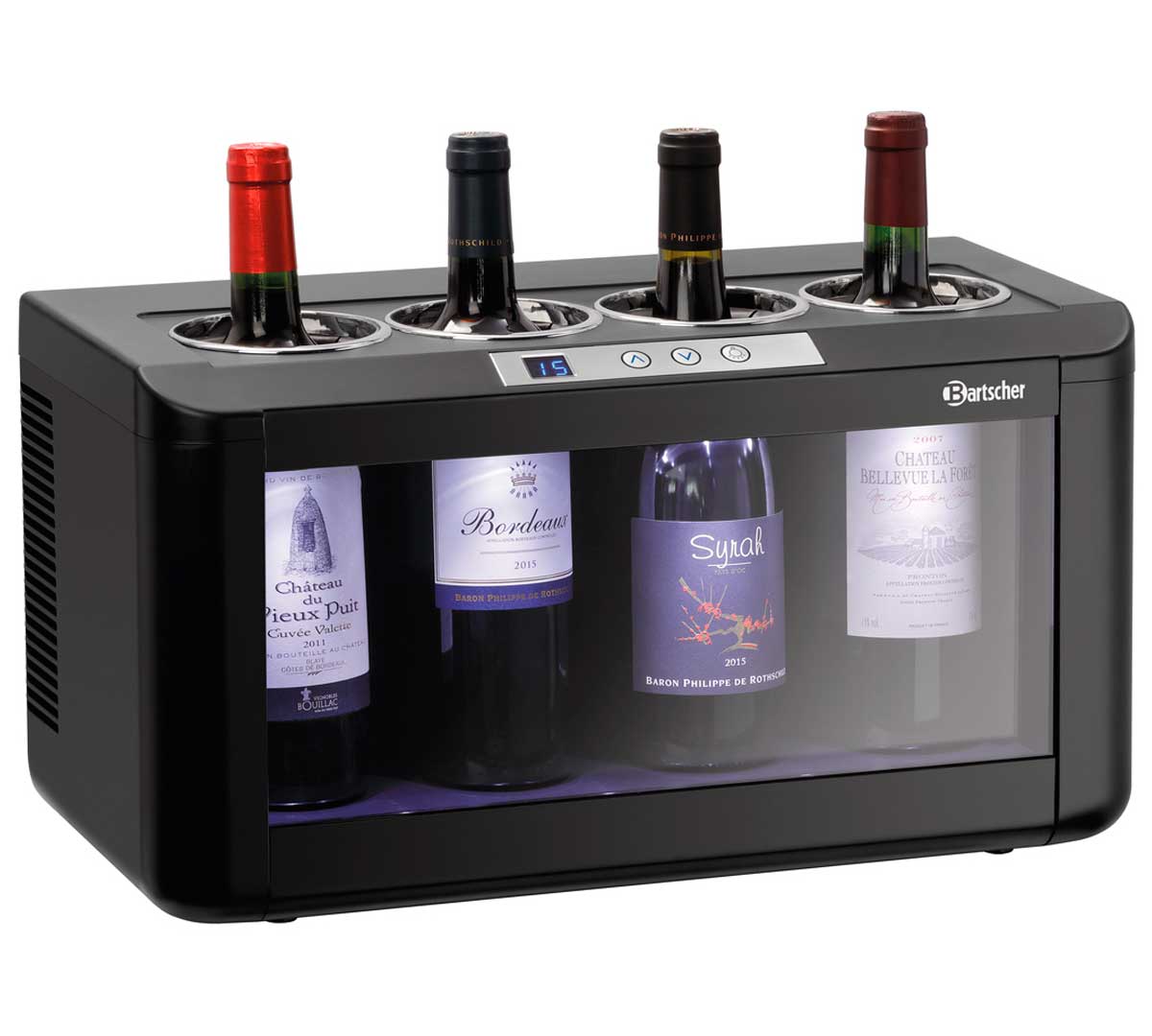 BARTSCHER - ENFRIADOR VINO 4FL-100 - 4 BOTELLAS