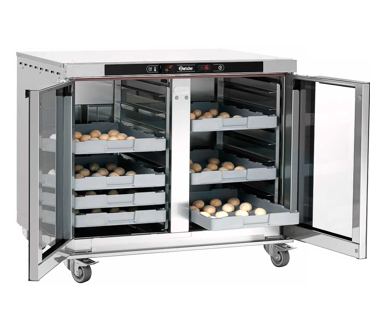 BARTSCHER - FERMENTADORA PR6040-16 PARA 16 BANDEJAS 60x40CM