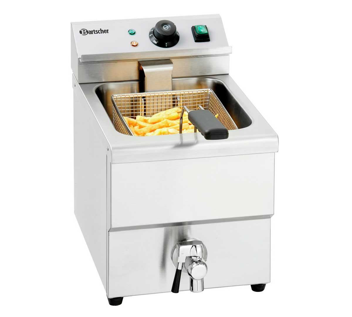 BARTSCHER - FREIDORA IMBISS I ELÉCTRICA - FONDO 63CM - 1 CUBA 8 LITROS