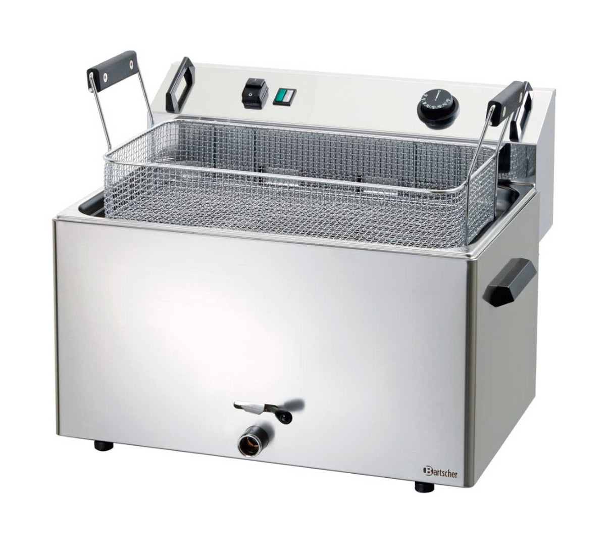 BARTSCHER - FREIDORA PASTELERÍA BF 16E ELÉCTRICA - FONDO 47CM - 1 CUBA 16 LITROS