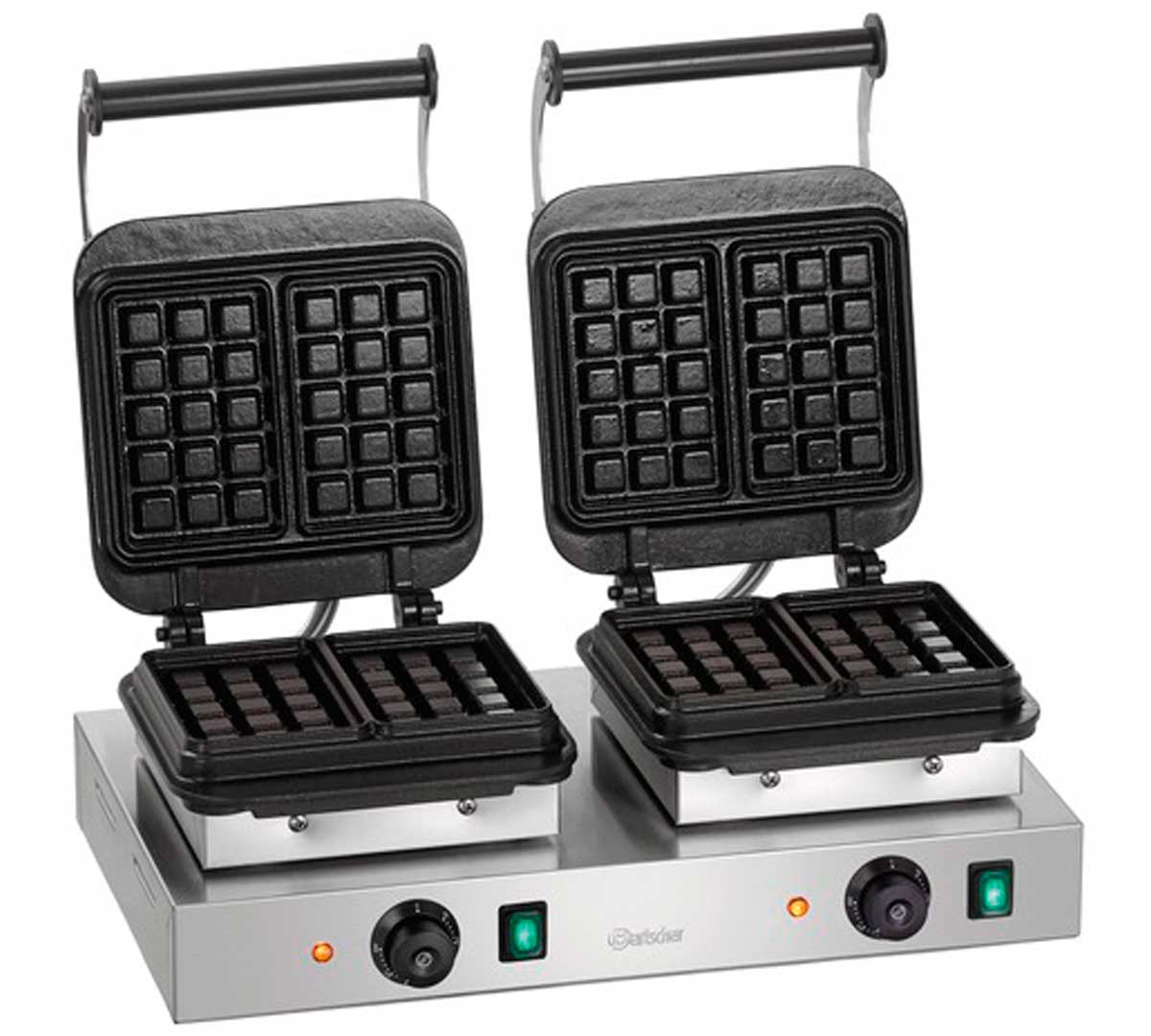 BARTSCHER - GOFRERA DOBLE 2BW160-101 - PLACA HIERRO - POTENCIA 4,4KW