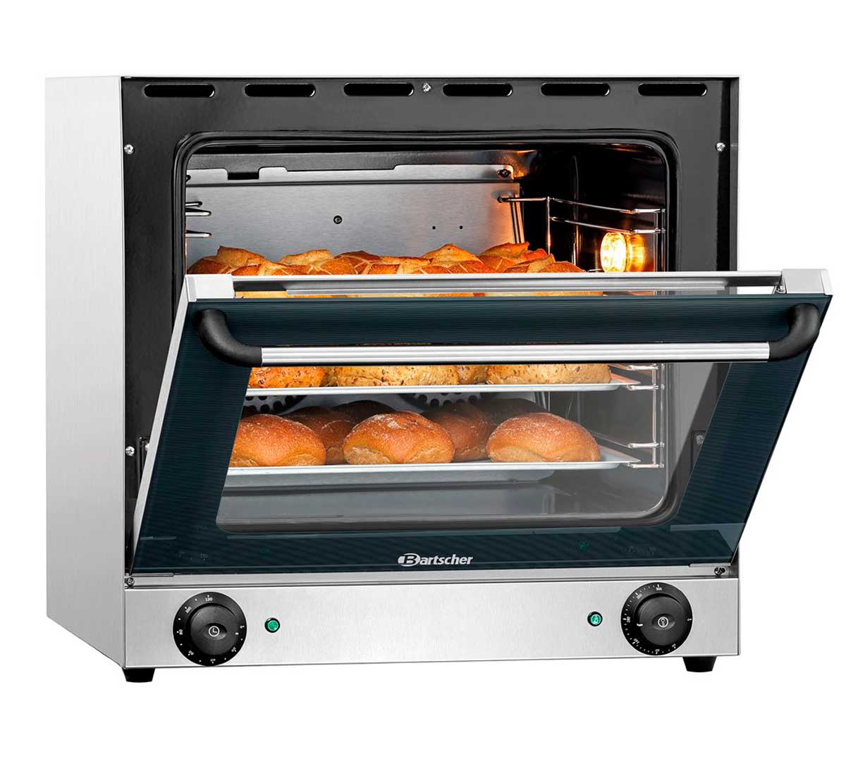 BARTSCHER - HORNO DE CONVECCIÓN AT90 ELÉCTRICO - 4 BANDEJAS 43,8x31,5CM