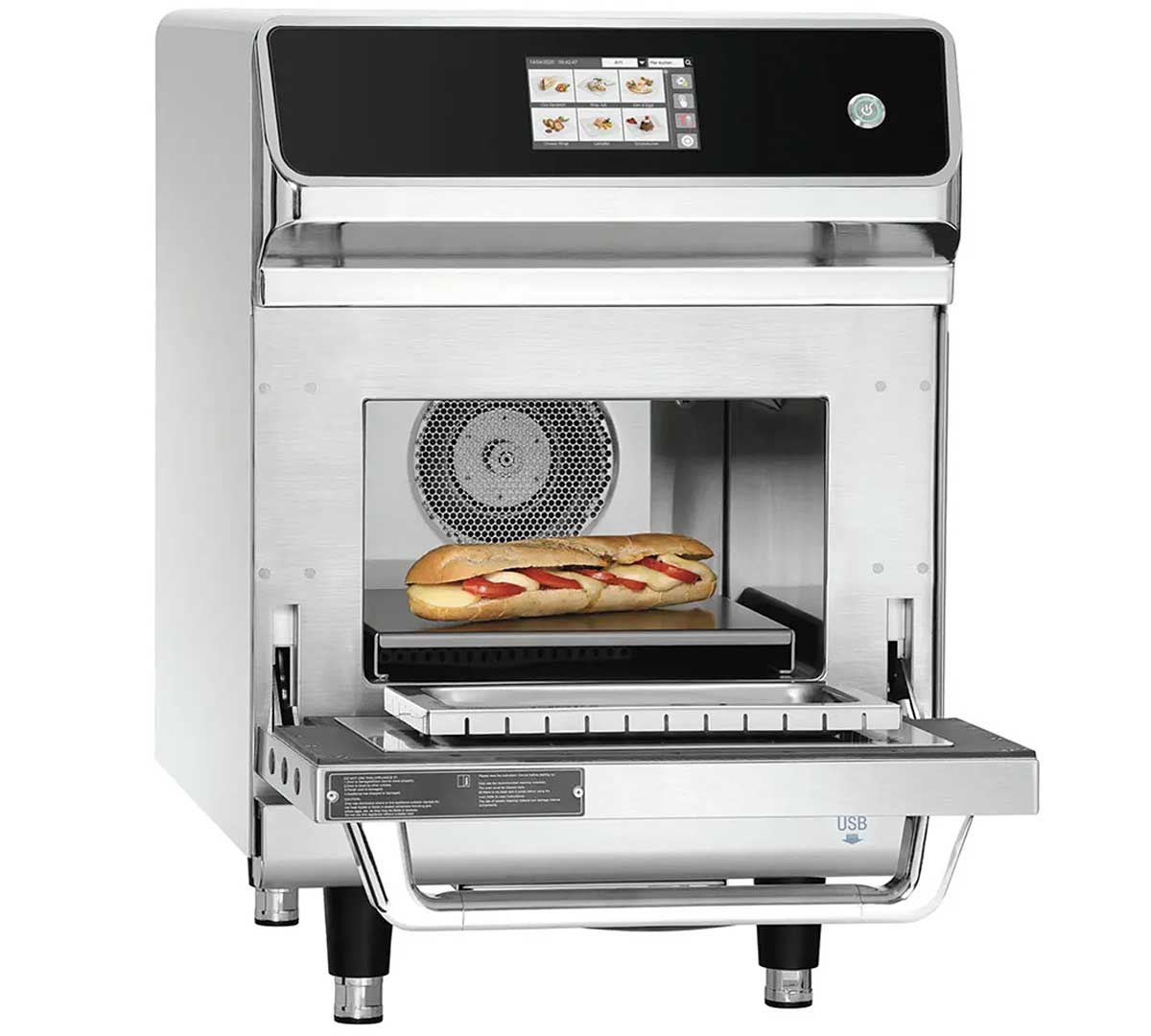BARTSCHER - HORNO DE ALTA VELOCIDAD SNACKJET 200 ELÉCTRICO - 1 BANDEJA 30,5x28CM