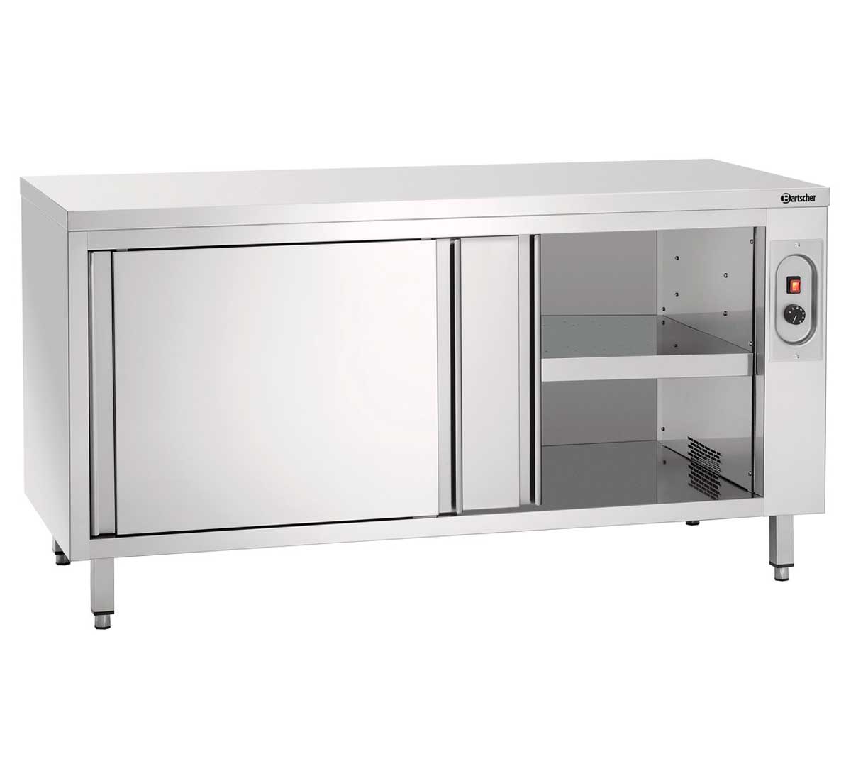 BARTSCHER - MESA CALIENTE CENTRAL 700 - FONDO 70CM