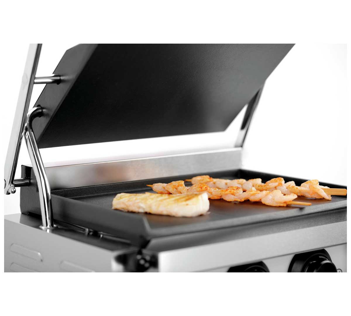 BARTSCHER - PARRILLA DE CONTACTO PANINI MDI 1G - PLACA LISA – ANCHO 41CM - POTENCIA 2,2KW