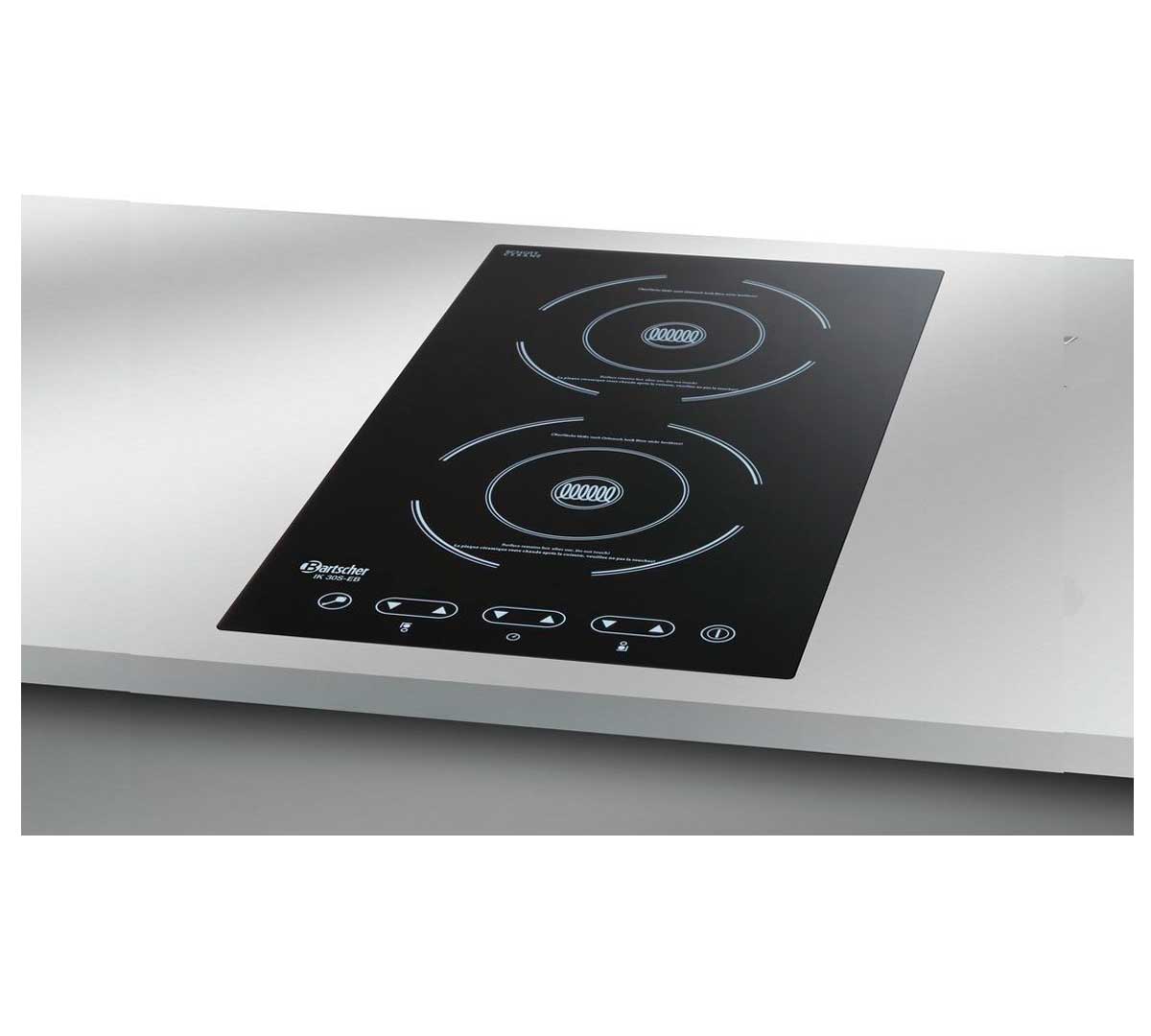 BARTSCHER - PLACA DE INDUCCIÓN IK 30S-EB - FONDO 51CM - POTENCIA 3KW
