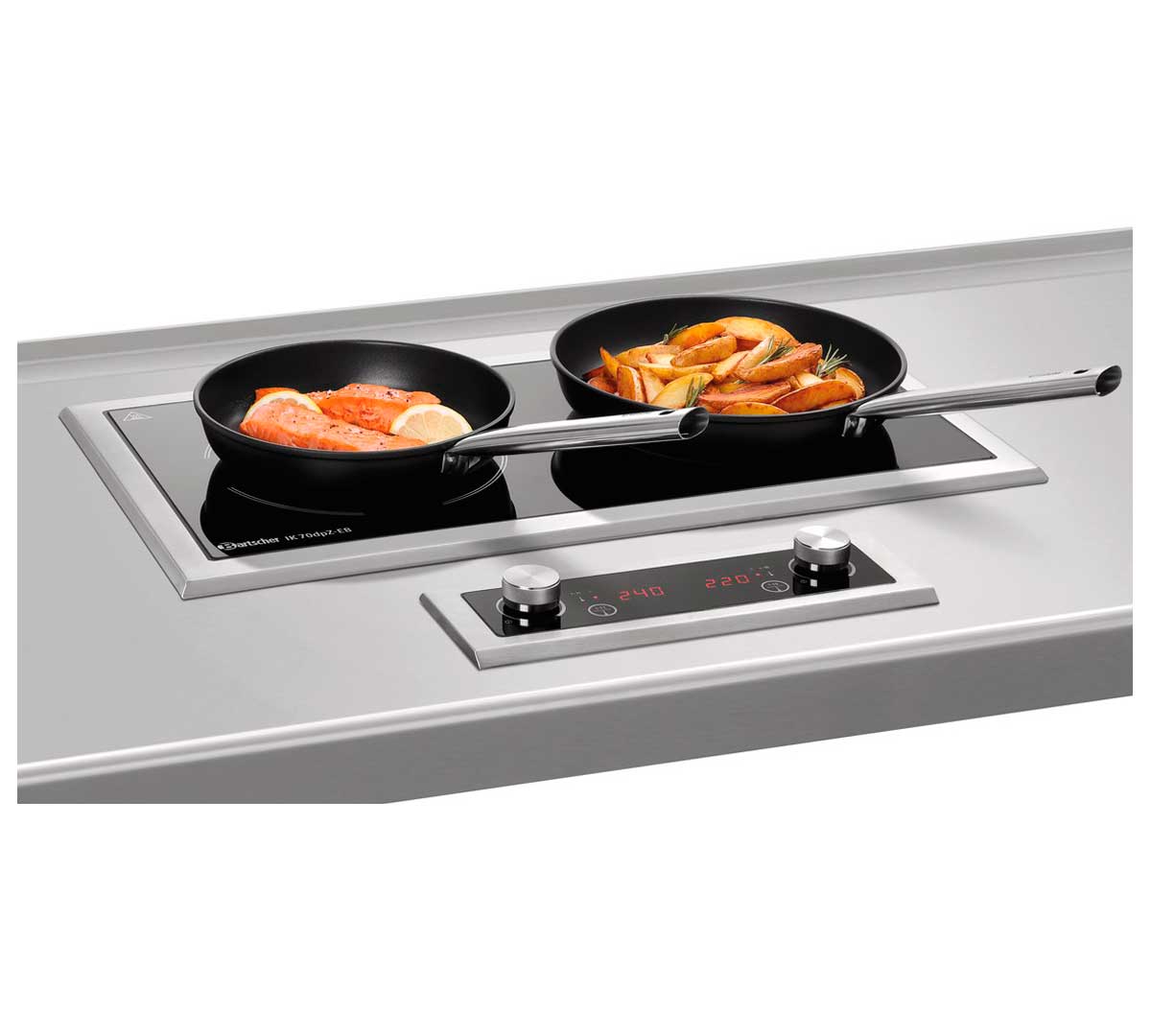 BARTSCHER - PLACA DE INDUCCIÓN IK 70DPZ-EB - FONDO 48,5CM - POTENCIA 7KW