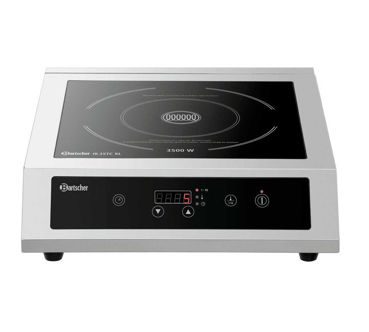 BARTSCHER - PLACA DE INDUCCIÓN IK 35TC - FONDO 44,5CM - POTENCIA 3,5KW